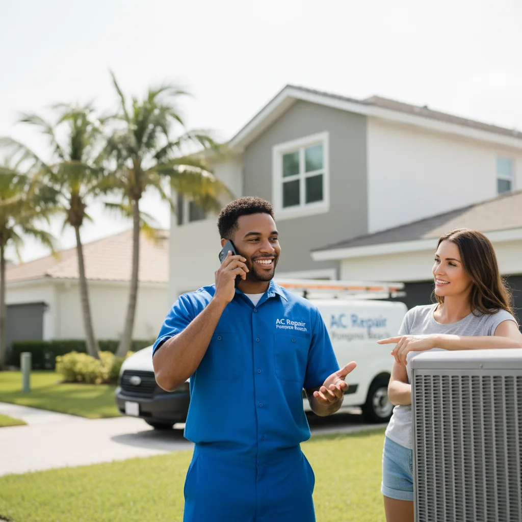 AC Repair Pompano Beach customer support in Parsons